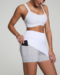 SPANXshape™ Activate Skort, 14" | Vivid White