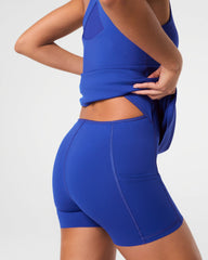 SPANXshape™ Get Moving V-Neck Dress | Cerulean Blue