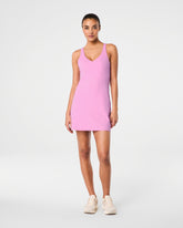 SPANXshape™ Get Moving V-Neck Dress with No Reveal Opacity | Petunia