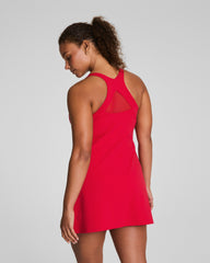 SPANXshape™ Get Moving V-Neck Dress | Spanx Red