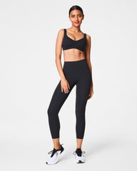 SPANXshape™ CoreLuxe 7/8 Leggings with Full-Tummy Compression | Very Black