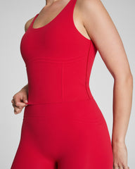 SPANXshape™ Get Moving Contour Scoop Neck Tank | Spanx Red