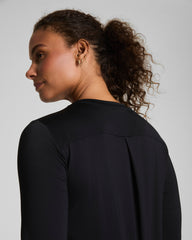 SPANX® Activate Long Sleeve Top | Very Black