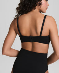 SPANXshape™ Swim Convertible Pique Bandeau Bikini Top | Very Black