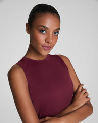 SPANX® Activate High Neck Tank | Plum Berry