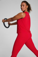 SPANX® Activate High Neck Tank | Spanx Red