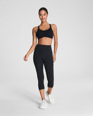 SPANXshape™ CoreLuxe Cropped Leggings with Mid-Tummy Compression, 19"