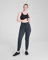 SPANXsupersmooth™ SoftStretch Slim Jogger | Very Black / Light Very Black