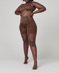 SPANXsculpt™ OnCore Mid-Thigh Short | Chestnut Brown