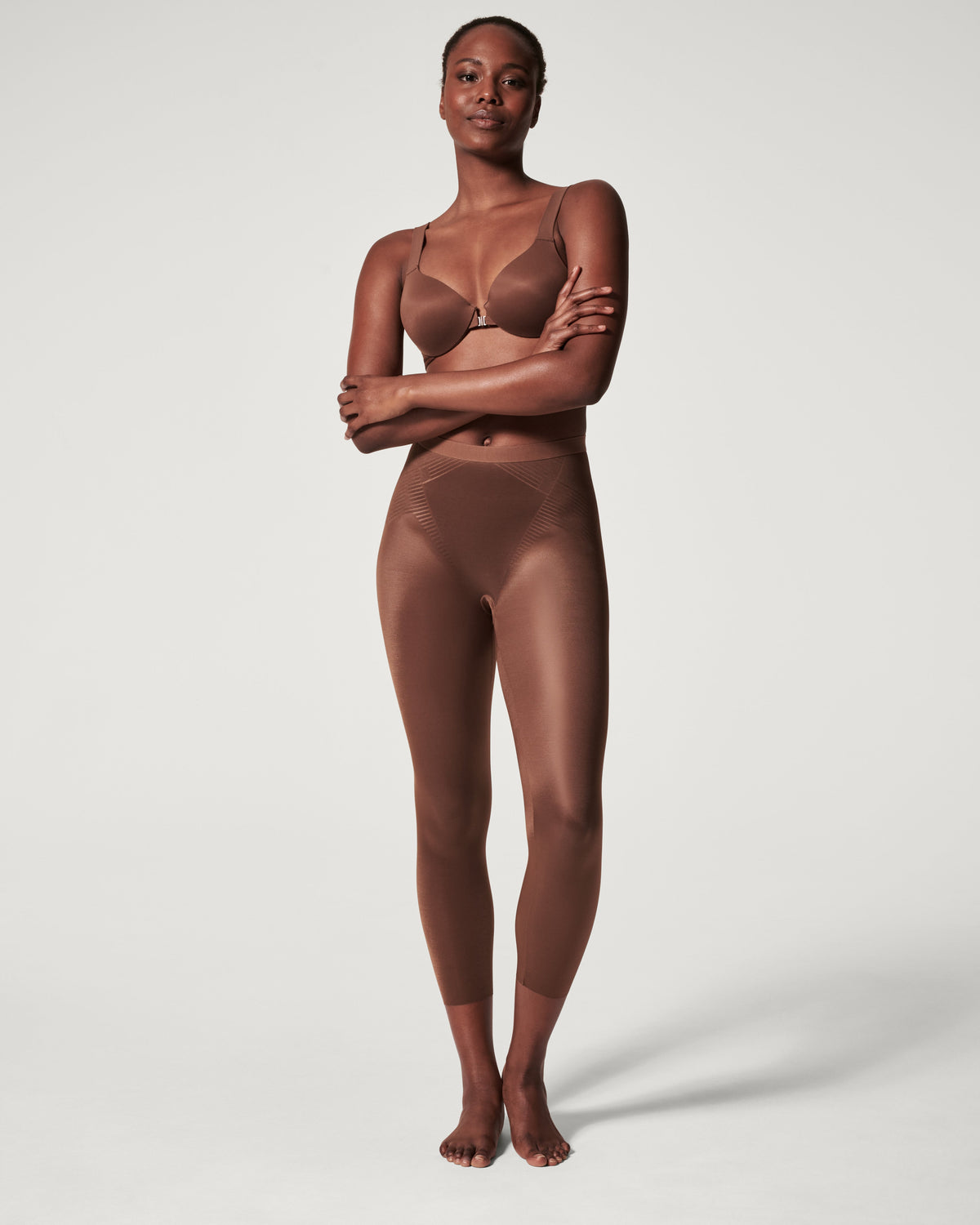 SPANXshape™ Invisible Capri | Chestnut Brown