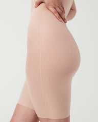 SPANXshape™ Invisible Open-Bust Mid-Thigh Bodysuit | Champagne Beige