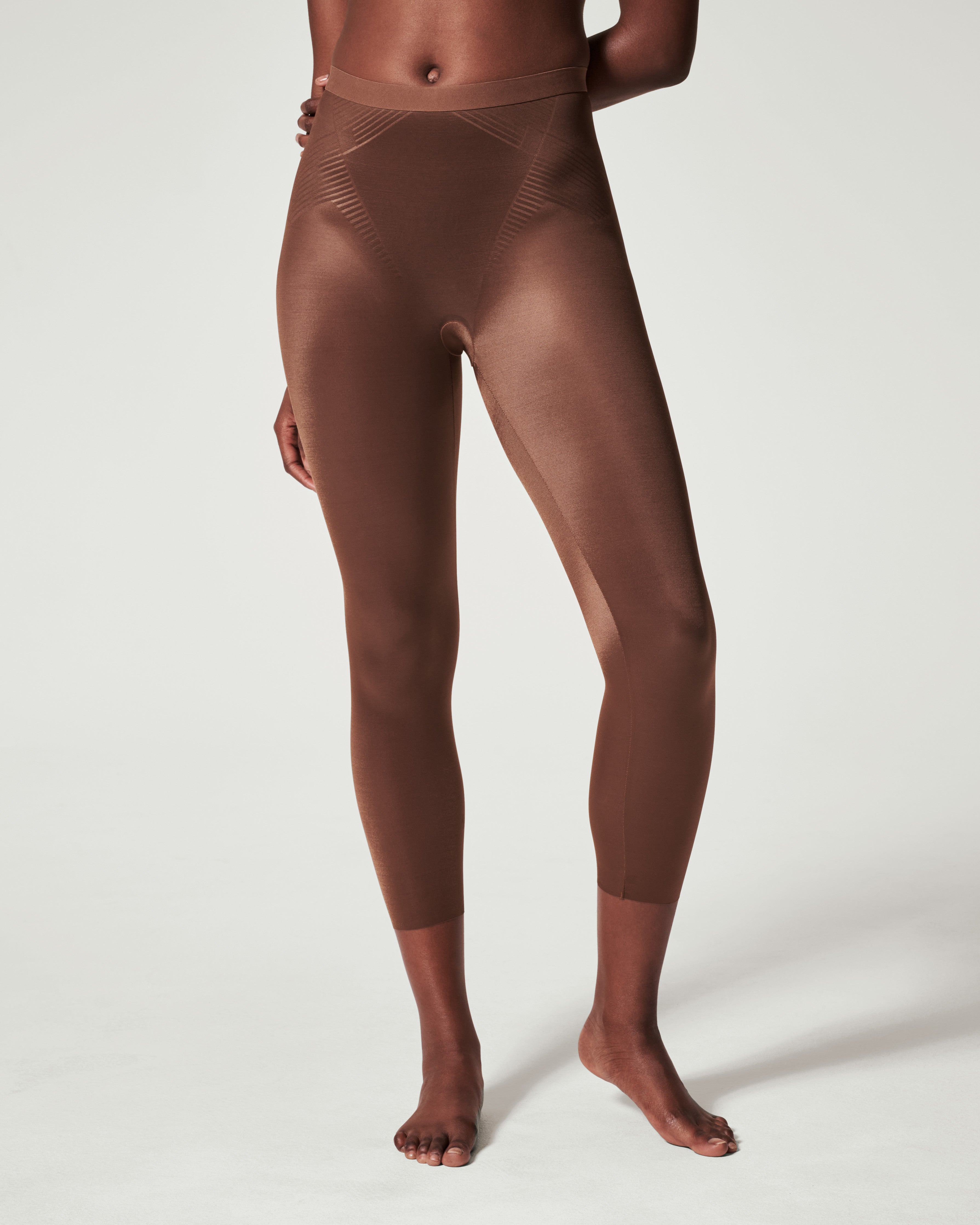 SPANXshape™ Invisible Capri | Chestnut Brown