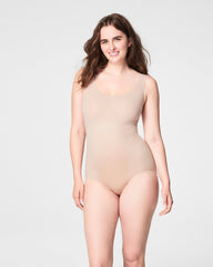 SPANXshape™ Invisible Tank Brief Bodysuit | Champagne Beige