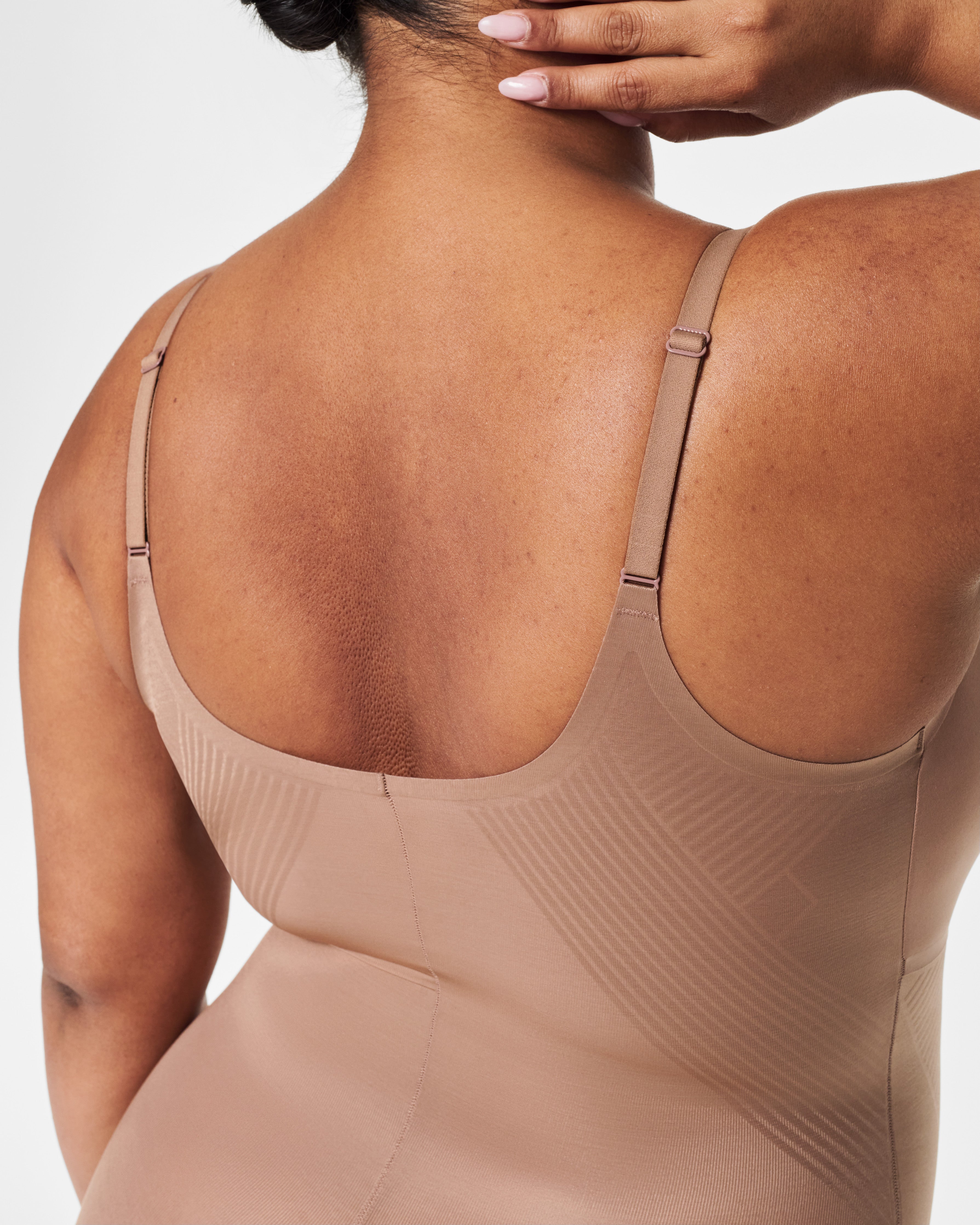 SPANXshape™ Invisible Mid-Thigh Bodysuit | Cafe Au Lait