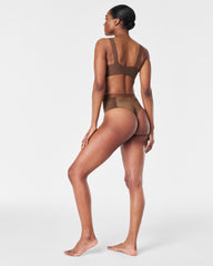 SPANXshape™ Invisible Thong | Chestnut Brown
