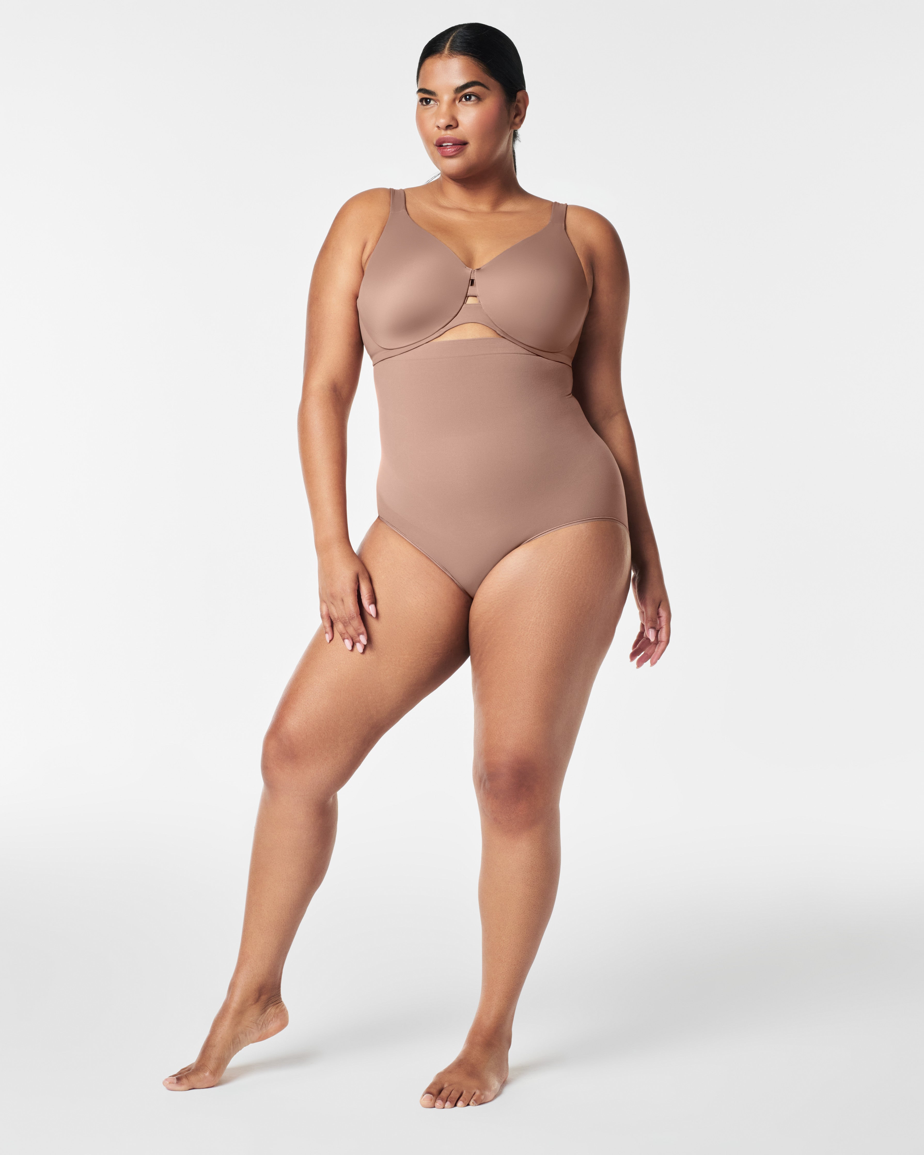 SPANXsculpt™ Seamless Power High-Waisted Brief | Cafe Au Lait