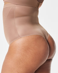 SPANXshape™ Invisible High-Waisted Thong | Cafe Au Lait