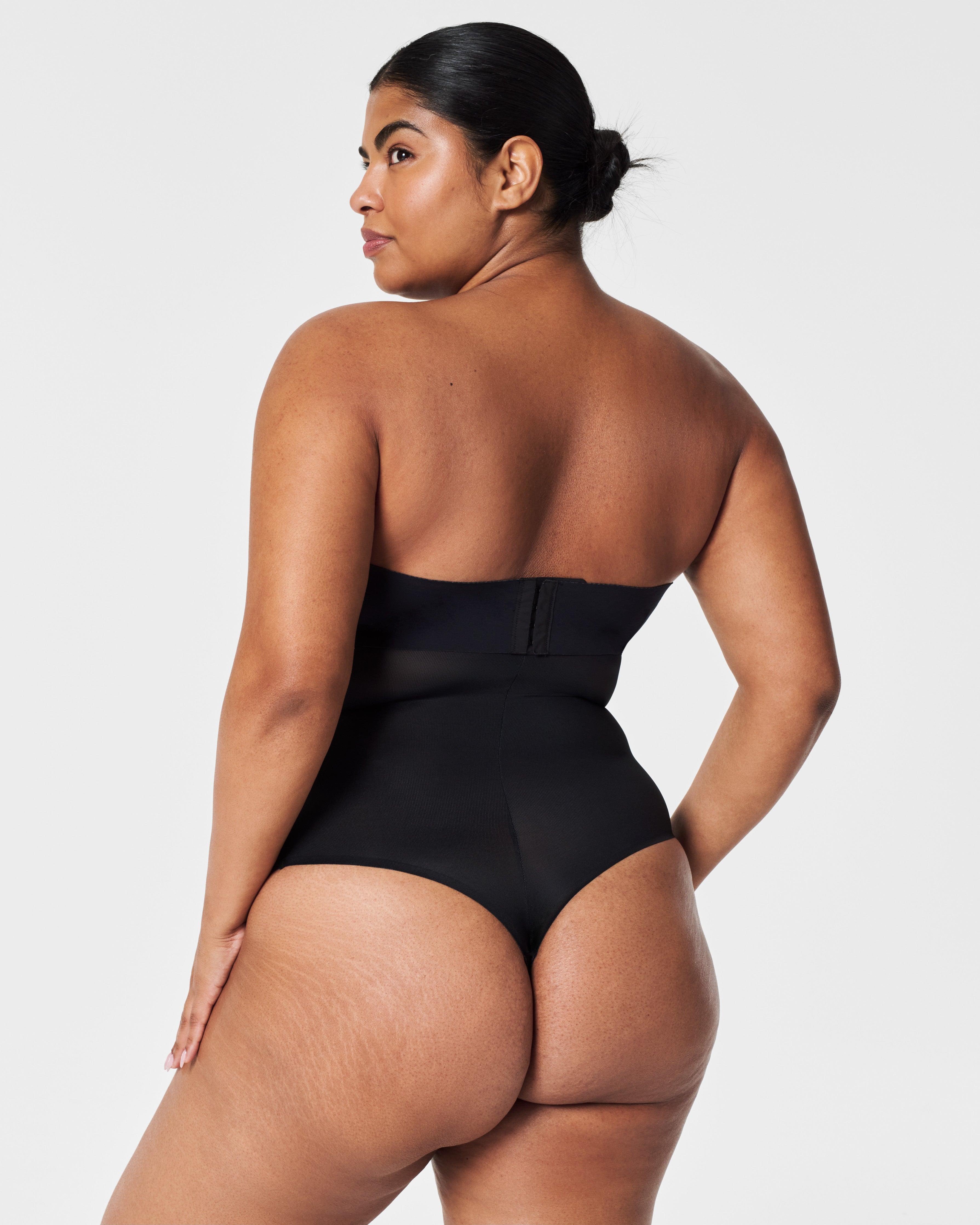 SPANXshape™ Invisible High-Waisted Thong | Very Black