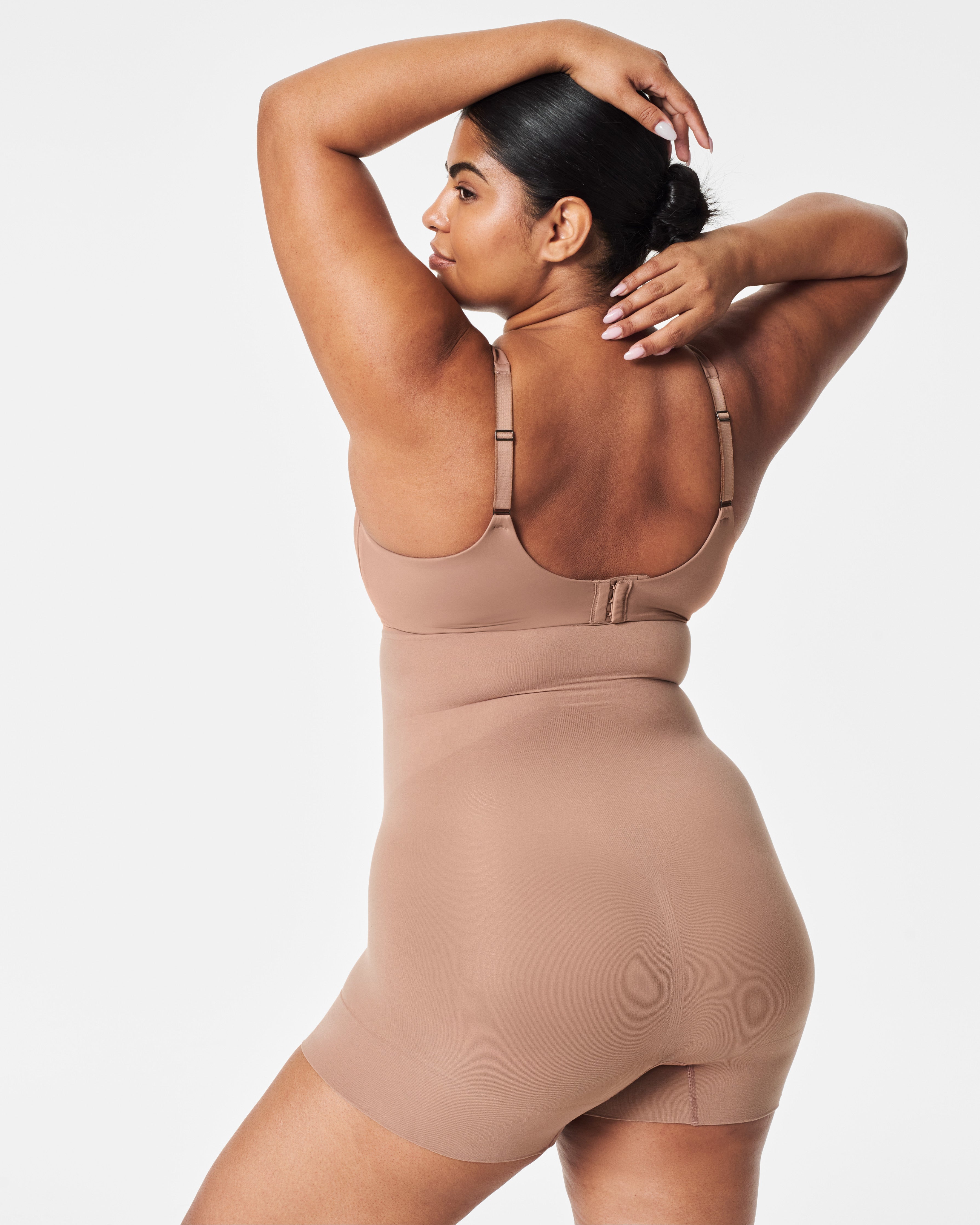SPANXsculpt™ Seamless Power High-Waisted Shorty | Cafe Au Lait