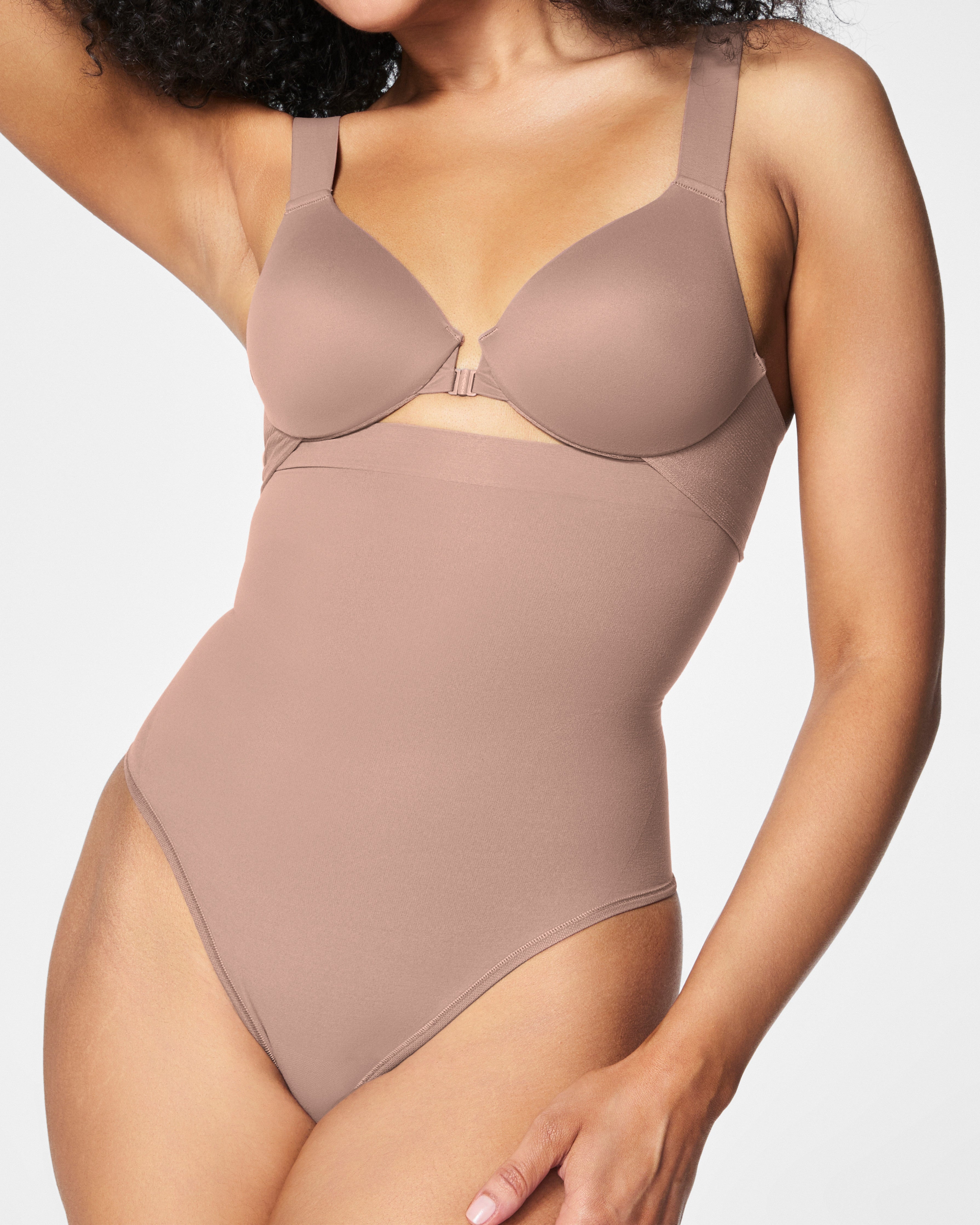 SPANXsculpt™ Seamless Power High-Waisted Thong | Cafe Au Lait