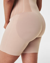 SPANXsupersculpt™ TotalContour Open-Bust Mid-Thigh Bodysuit | Natural Bronze