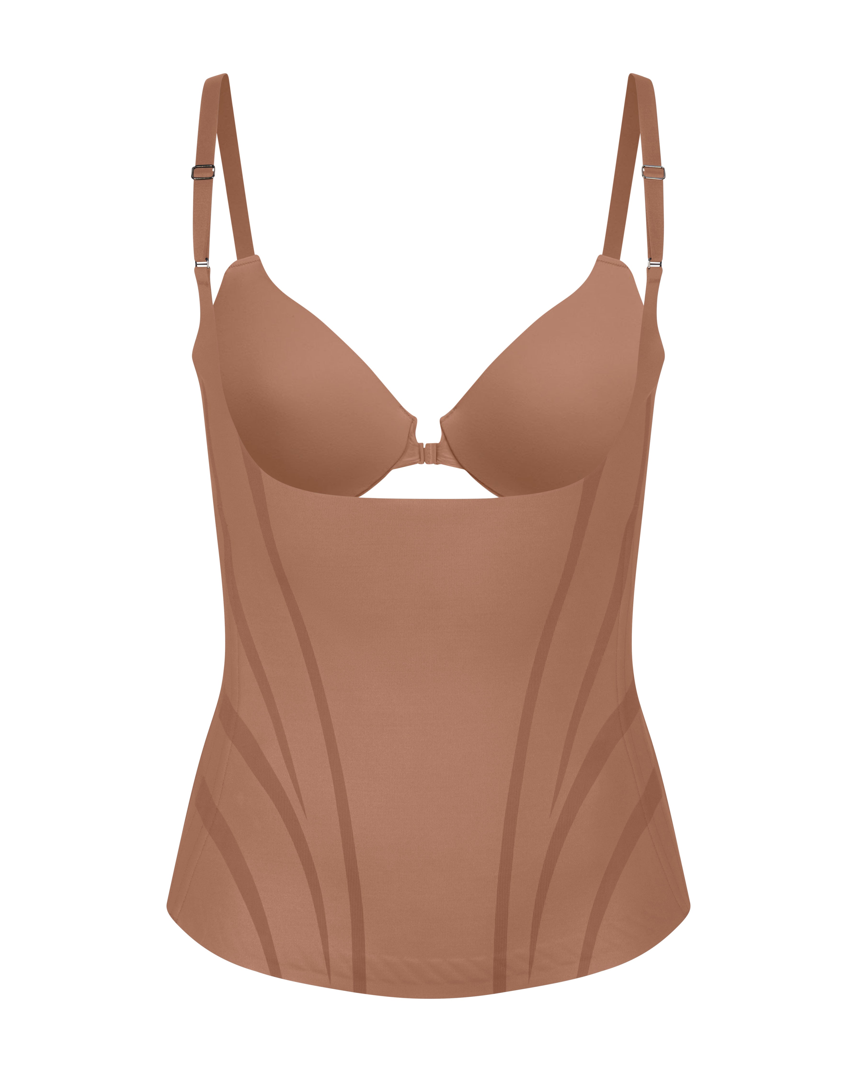 SPANXsupersculpt™ TotalContour Open-Bust Cami | Natural Bronze