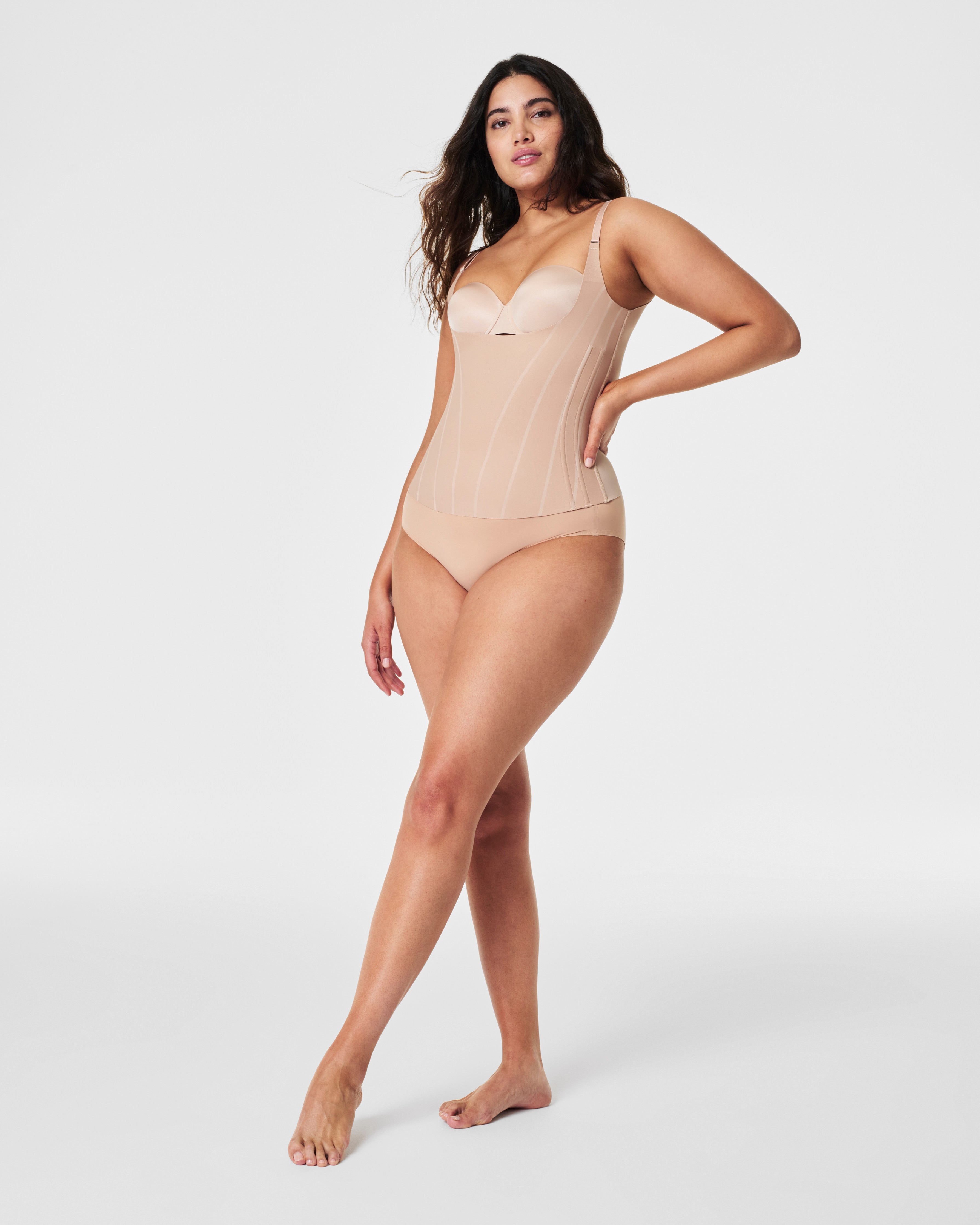 SPANXsupersculpt™ TotalContour Open-Bust Cami | Natural Bronze