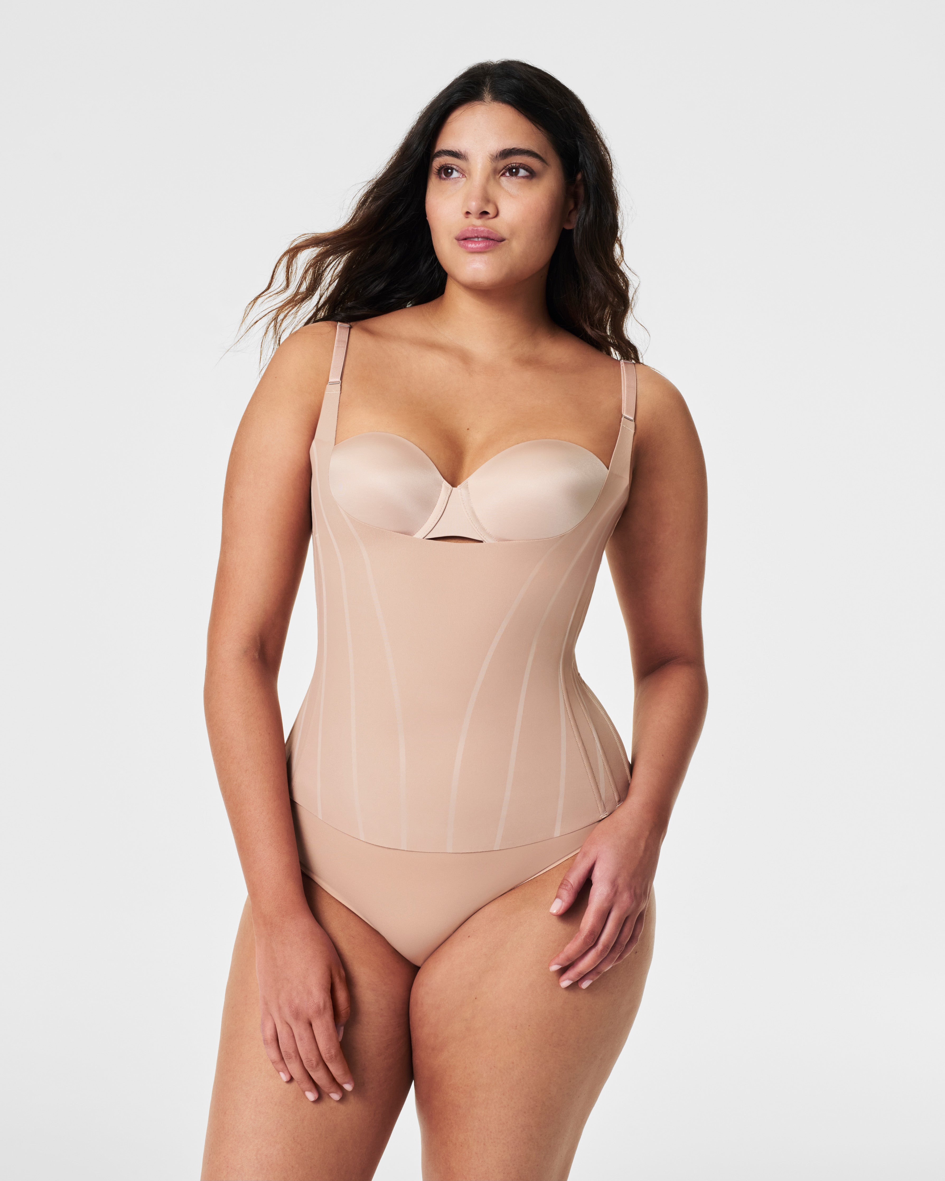 SPANXsupersculpt™ TotalContour Open-Bust Cami | Natural Bronze