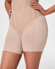 SPANXsupersculpt™ TotalContour High-Waisted Mid-Thigh Short | Natural Bronze
