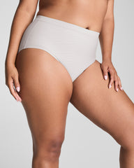 SPANXshape™ Invisible Supima® Cotton Brief | French Grey