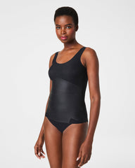SPANXshape™ Invisible Supima® Cotton Tank | Very Black