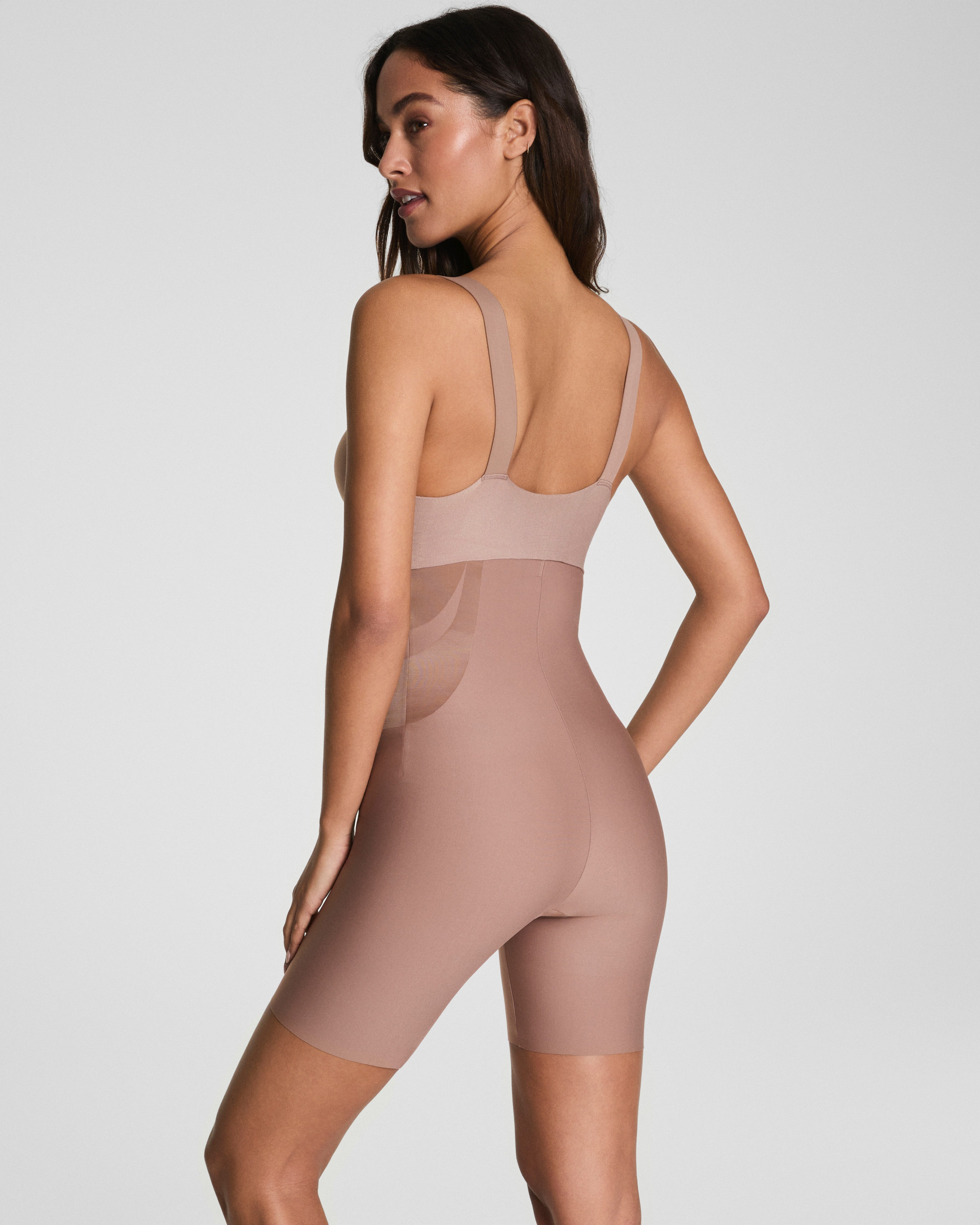 SPANXsupersculpt™ Transform High-Waisted Mid-Thigh Short | Cafe Au Lait