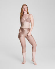 SPANXshape™ Satin-X™ High-Waisted Capri | Cafe Au Lait