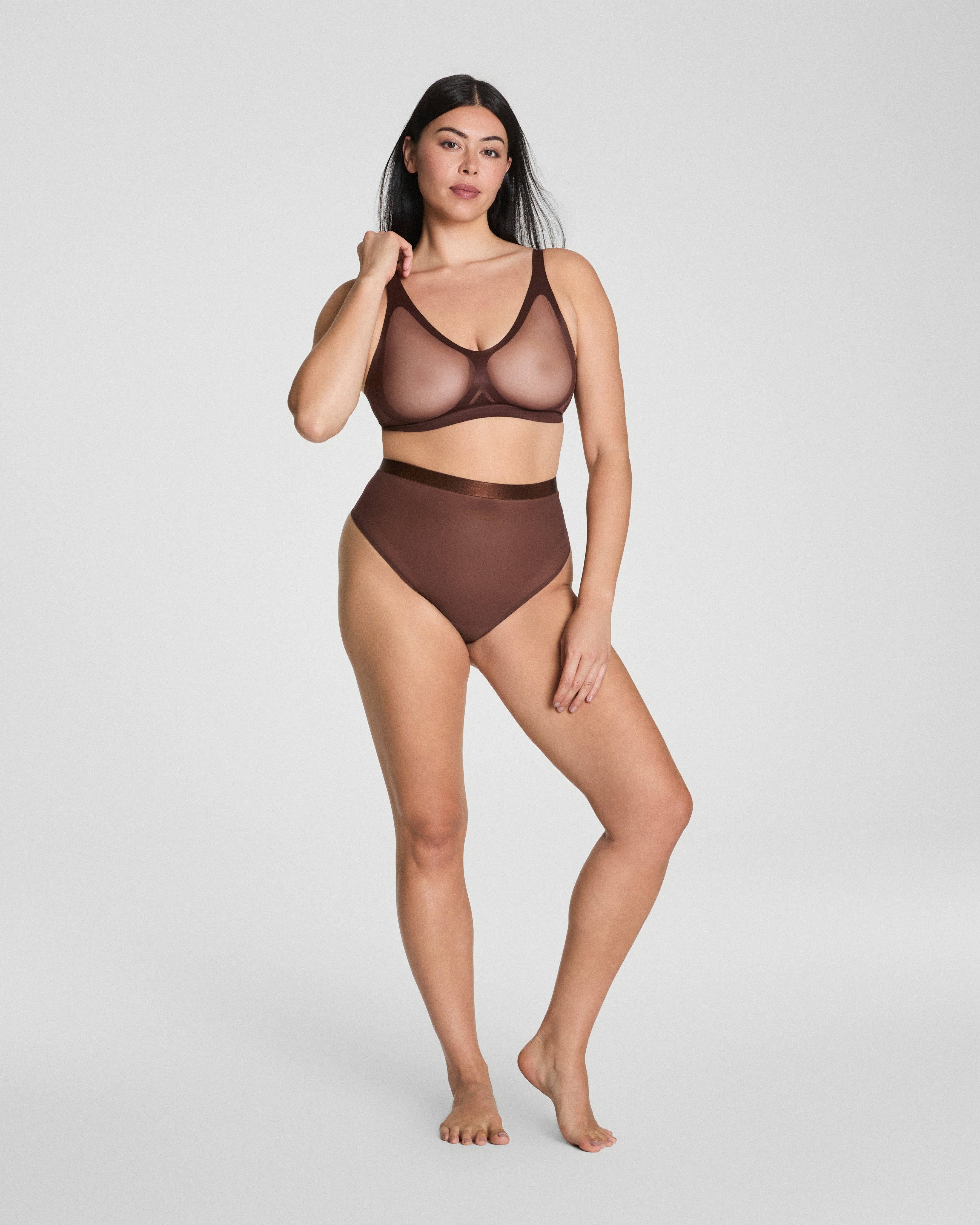 SPANXsupersmooth™ SheerSense Thong | Espresso