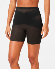 SPANXshape™ Skinny Britches® Mid-Thigh Short | Very Black