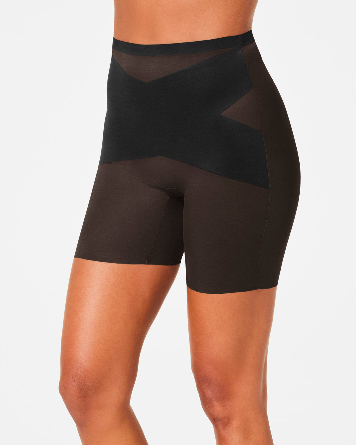 SPANXshape™ Skinny Britches® Mid-Thigh Short | Very Black