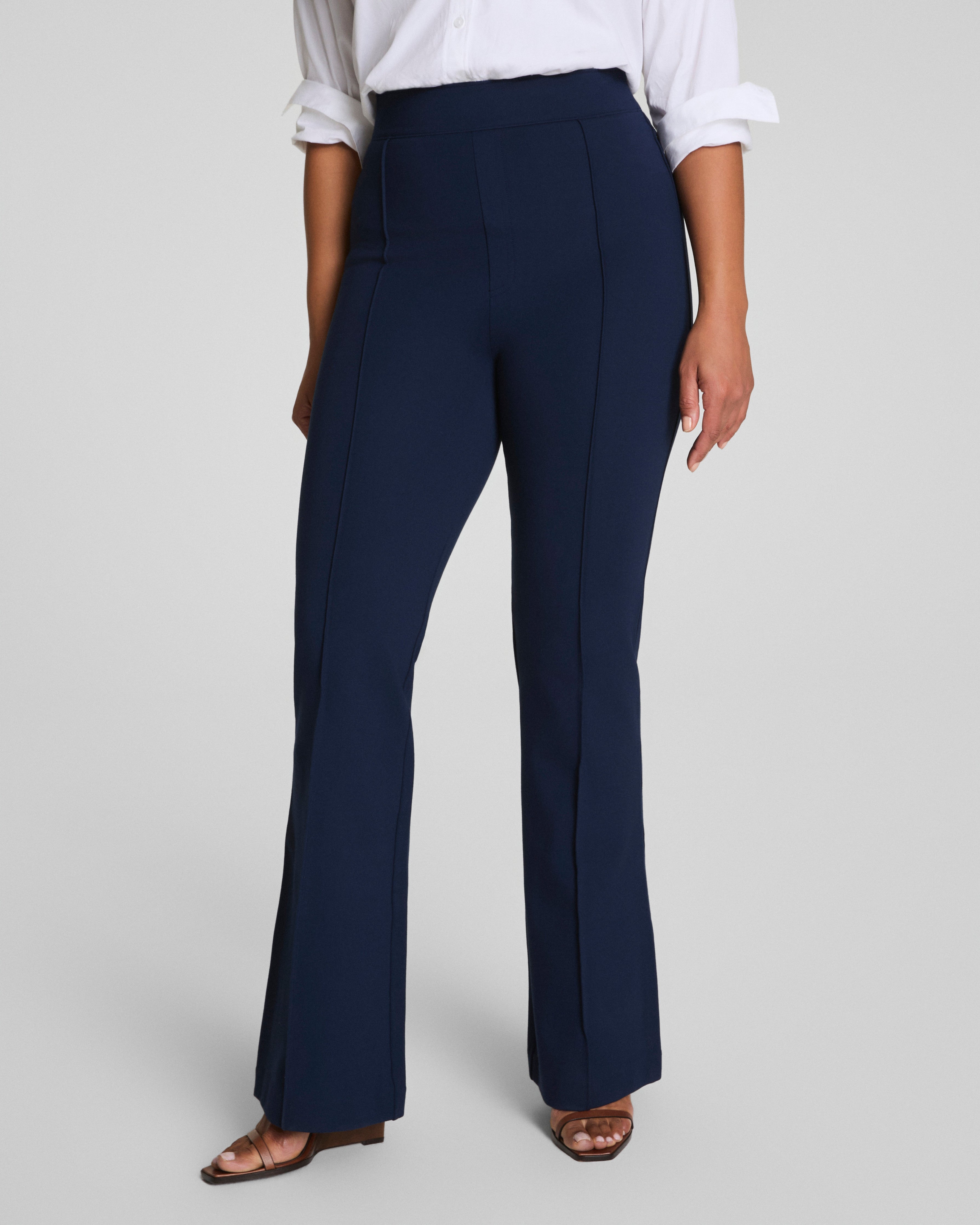SPANXsupersmooth™ PerfectFit Ponte Flare Pant | Timeless Navy