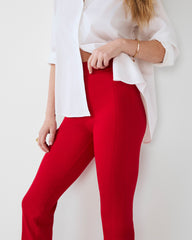 SPANXsupersmooth™ PerfectFit Ponte Slim Straight Pant | Spanx True Red