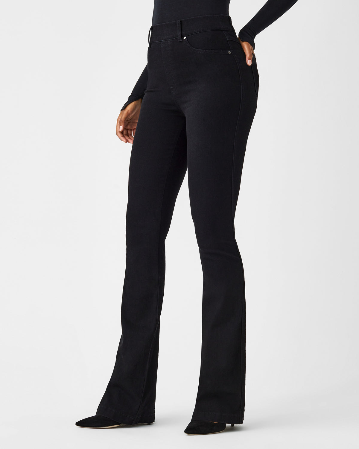 SPANXshape™ Original EveryWear Flare Jeans | Clean Black