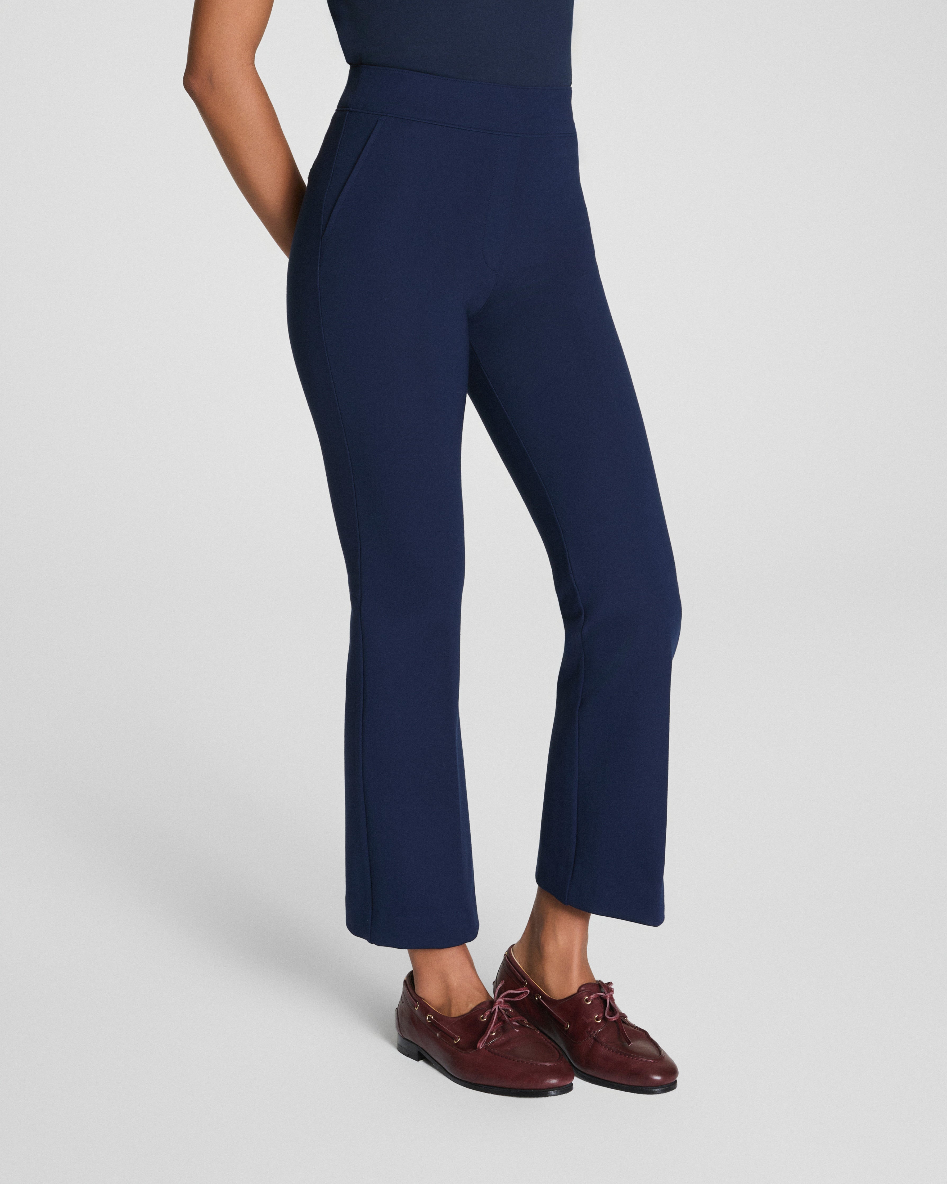 SPANXsupersmooth™ PerfectFit Ponte Kick Flare Pant | Timeless Navy