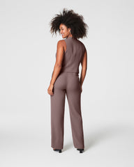 SPANX® Carefree Crepe Trouser | Smoke