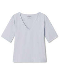 SPANXsmooth™ Jersey V-Neck Tee | Sky