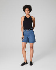 SPANXsmooth™ Jersey High Neck Tank | Classic Black