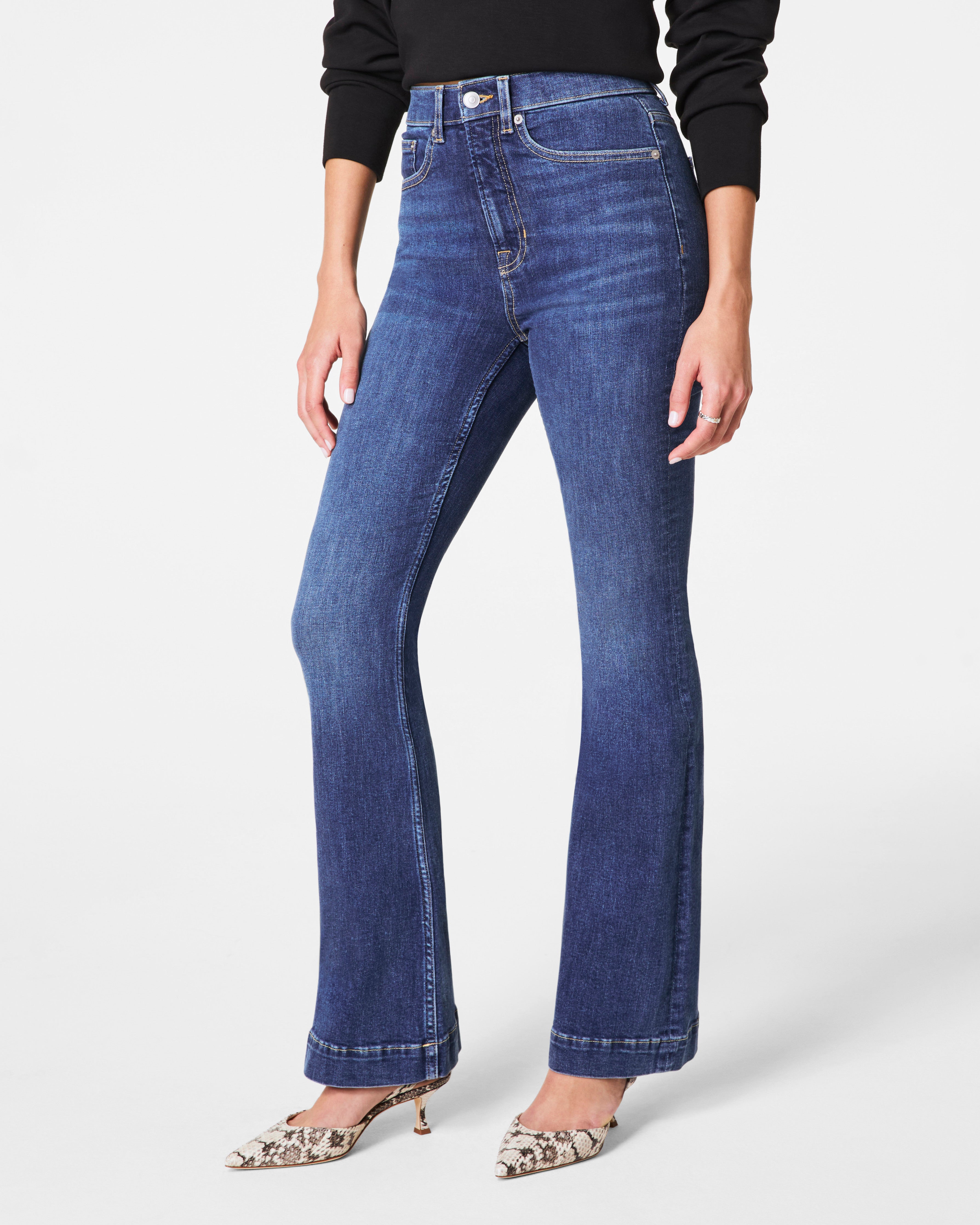 SPANXsculpt™ ReDefine Flare Jeans | Medium Indigo