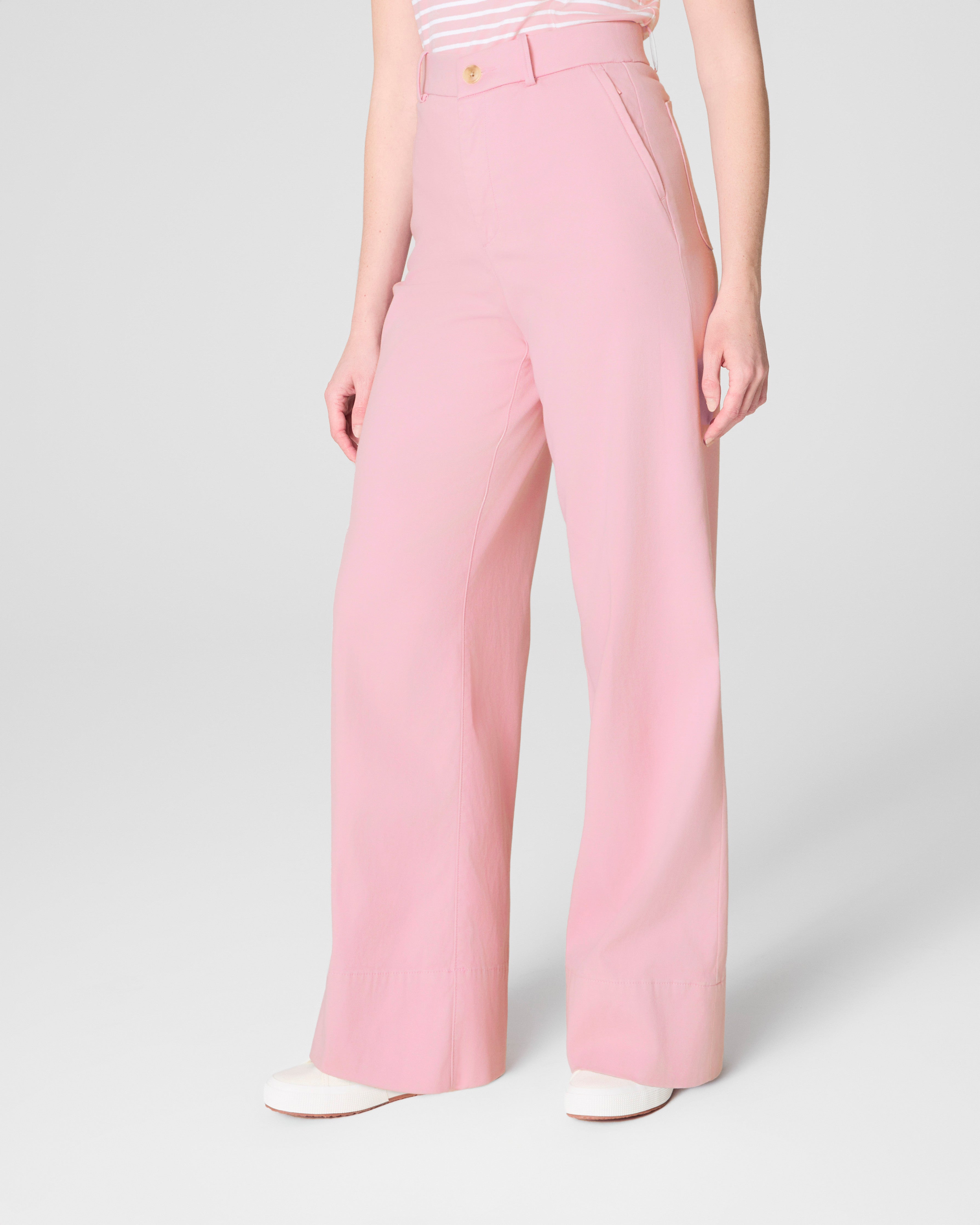 SPANXsupersmooth™ Stretch Twill Wide Leg Pant | Fleur