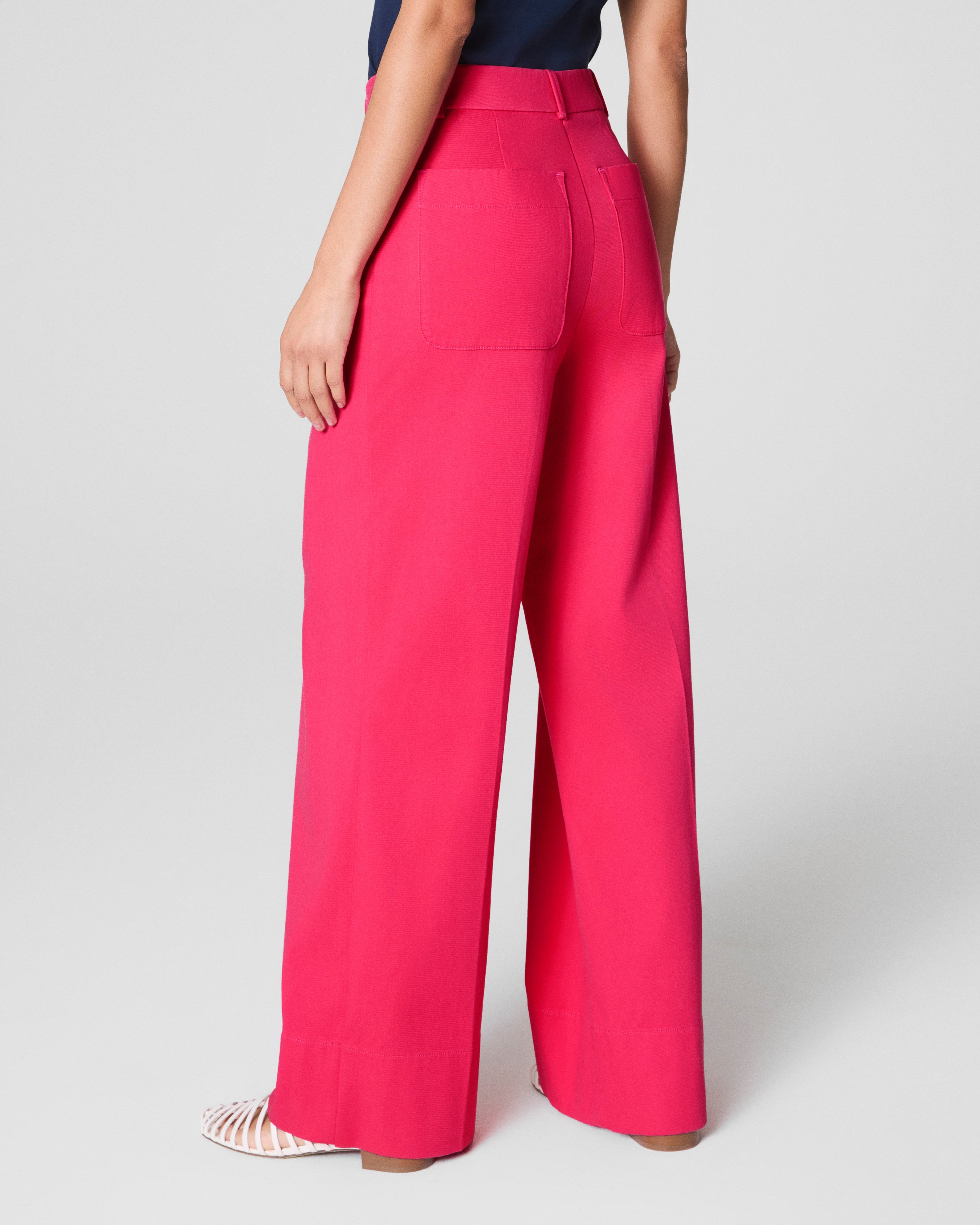 SPANXsupersmooth™ Stretch Twill Wide Leg Pant | Tulip