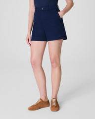 SPANXsupersmooth™ Stretch Twill Short, 5" | Timeless Navy
