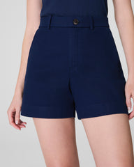 SPANXsupersmooth™ Stretch Twill Short, 5" | Timeless Navy