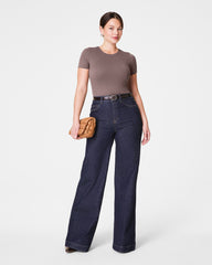 SPANXsmooth™ Jersey Crewneck Tee | Smoke