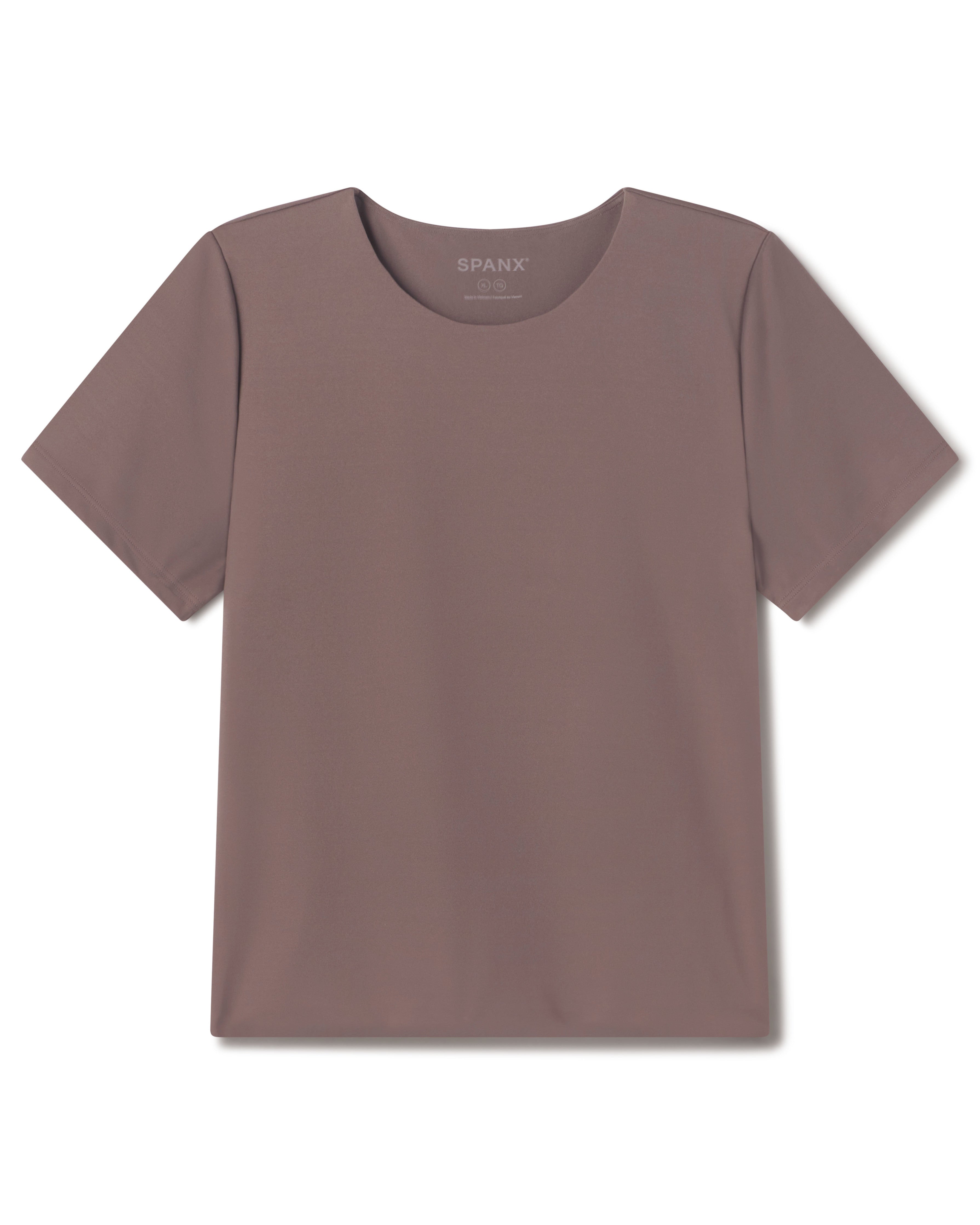 SPANXsmooth™ Jersey Crewneck Tee | Smoke